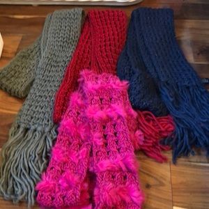 5 scarf bundle